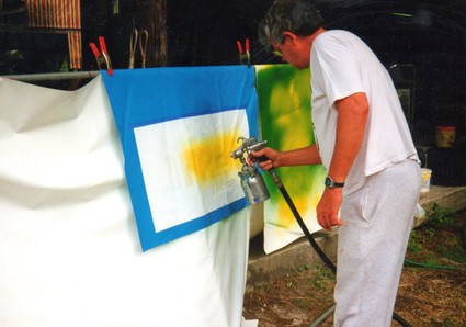 ARSI awningspray painting